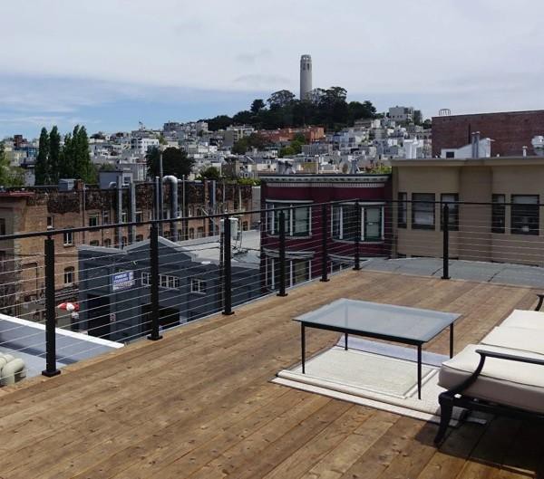 Black Stainless Steel Cable Railing