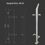 Barana de vidre d'acer inoxidable